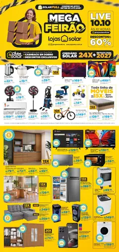 Lojas Solar - Ofertas atuais - Pré-Visualização do folheto da loja Lojas Solar, válido de 01/10/2026