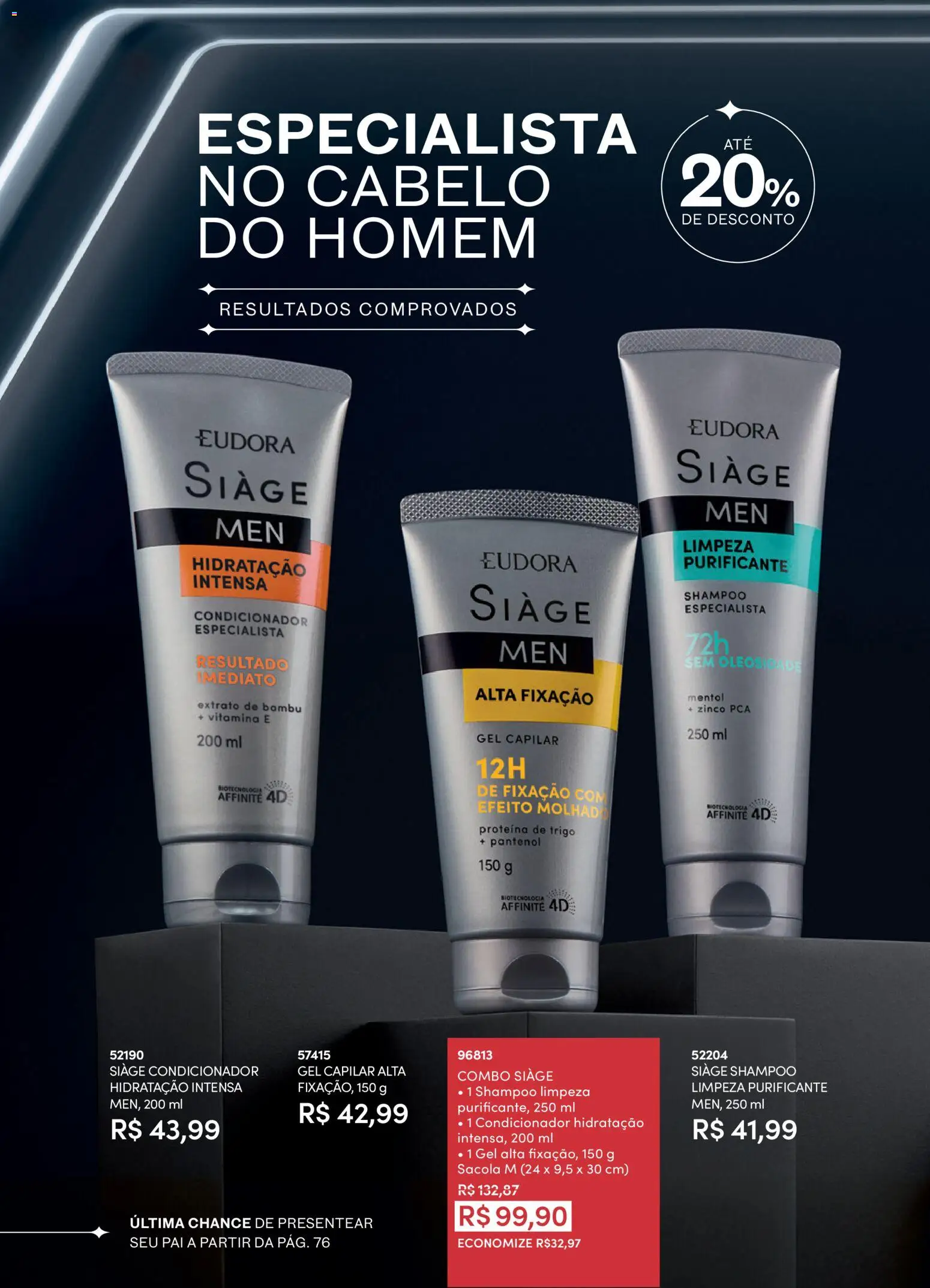 Eudora Folheto - válido de 15/07/2026 | Página: 4 | Produtos: Shampoo, Condicionador