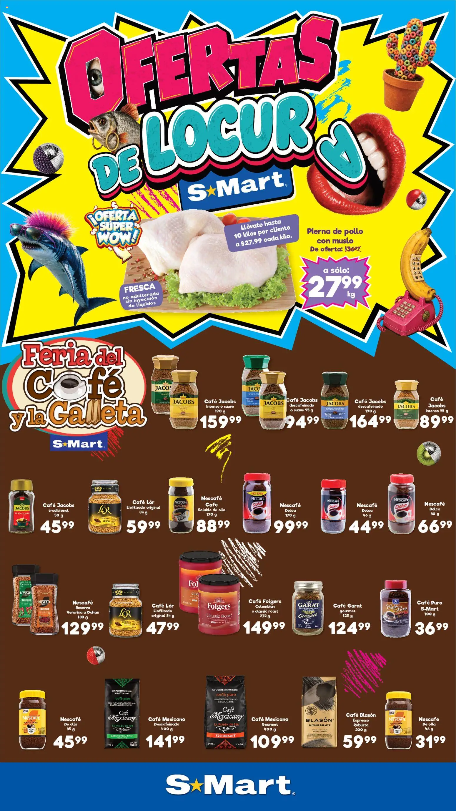 Nuevas ofertas de S-Mart válidas en toda la República Mexicana desde el 06/10/2026. ¡Encuentra las mejores ofertas en S-Mart folleto Ofertas de feria Matamoros, Nuevo Laredo, Reynosa! | Página: 1