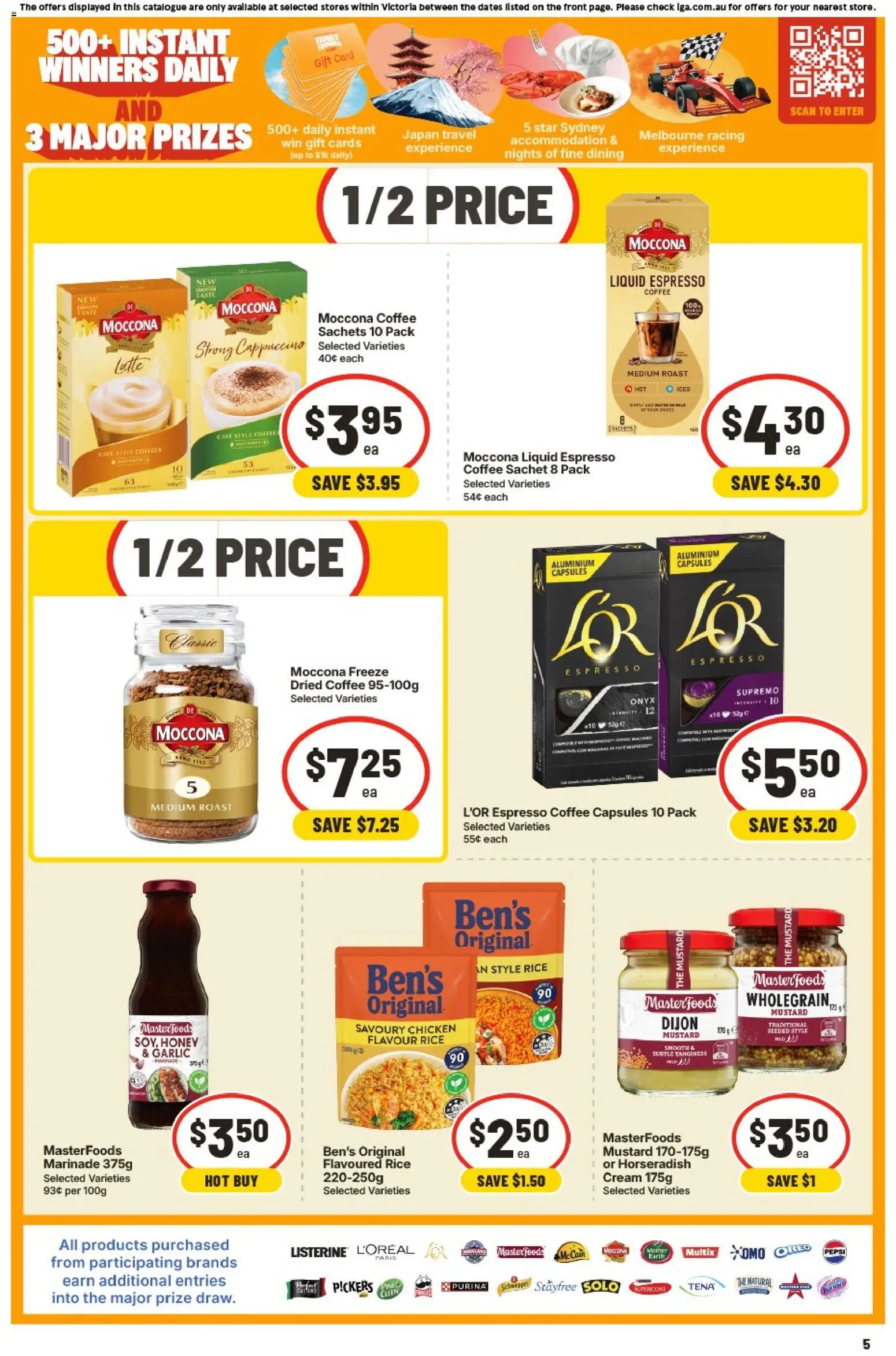 IGA catalogue - valid from 22/07/2026 | Page: 5 | Products: Dairy, Chocolate, Biscuits, Raspberry