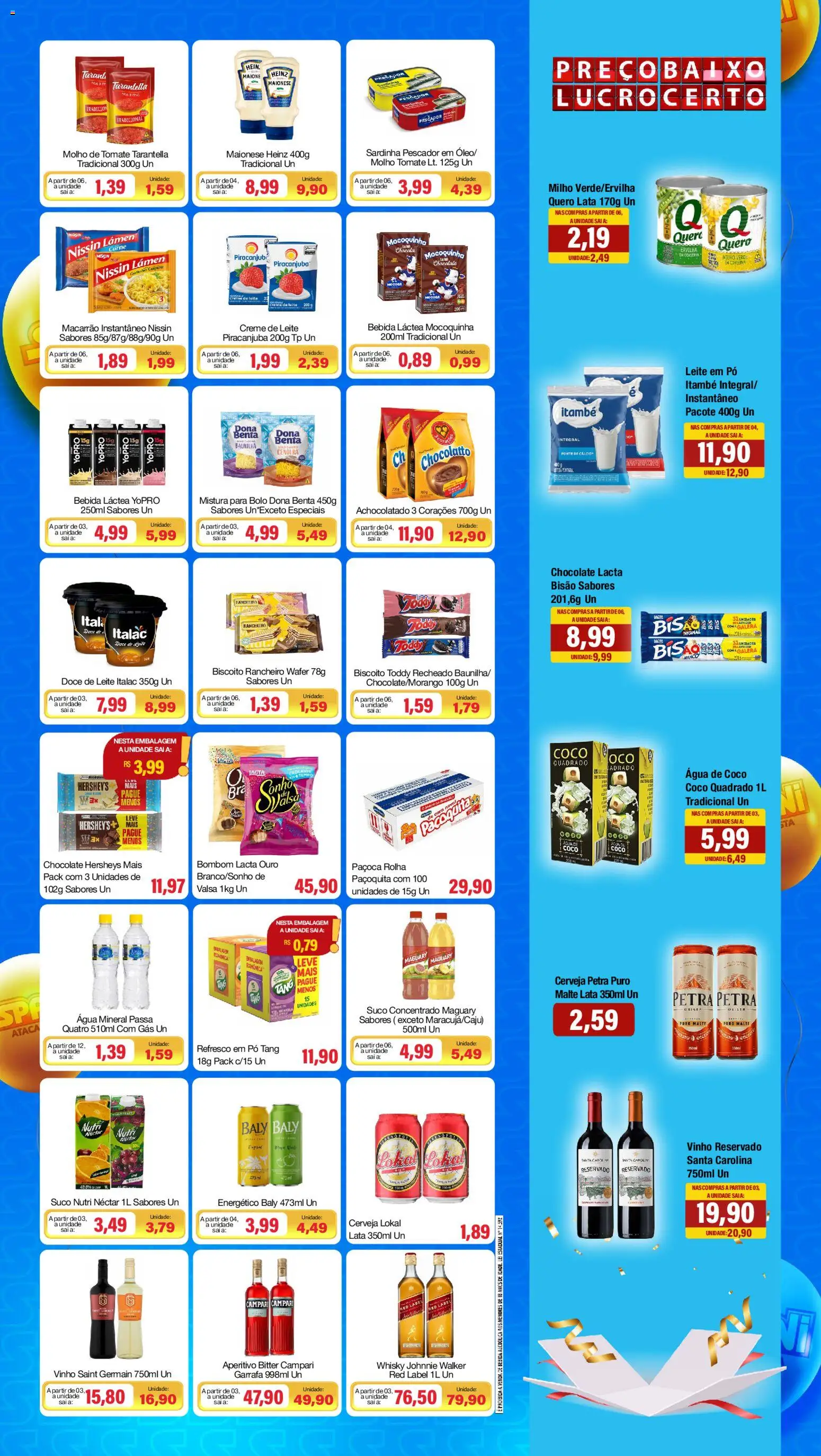 Spani Atacadista Folheto - válido de 21.04.2026 | Página: 3 | Produtos: Pó, Biscoito, Água de coco, Bebida