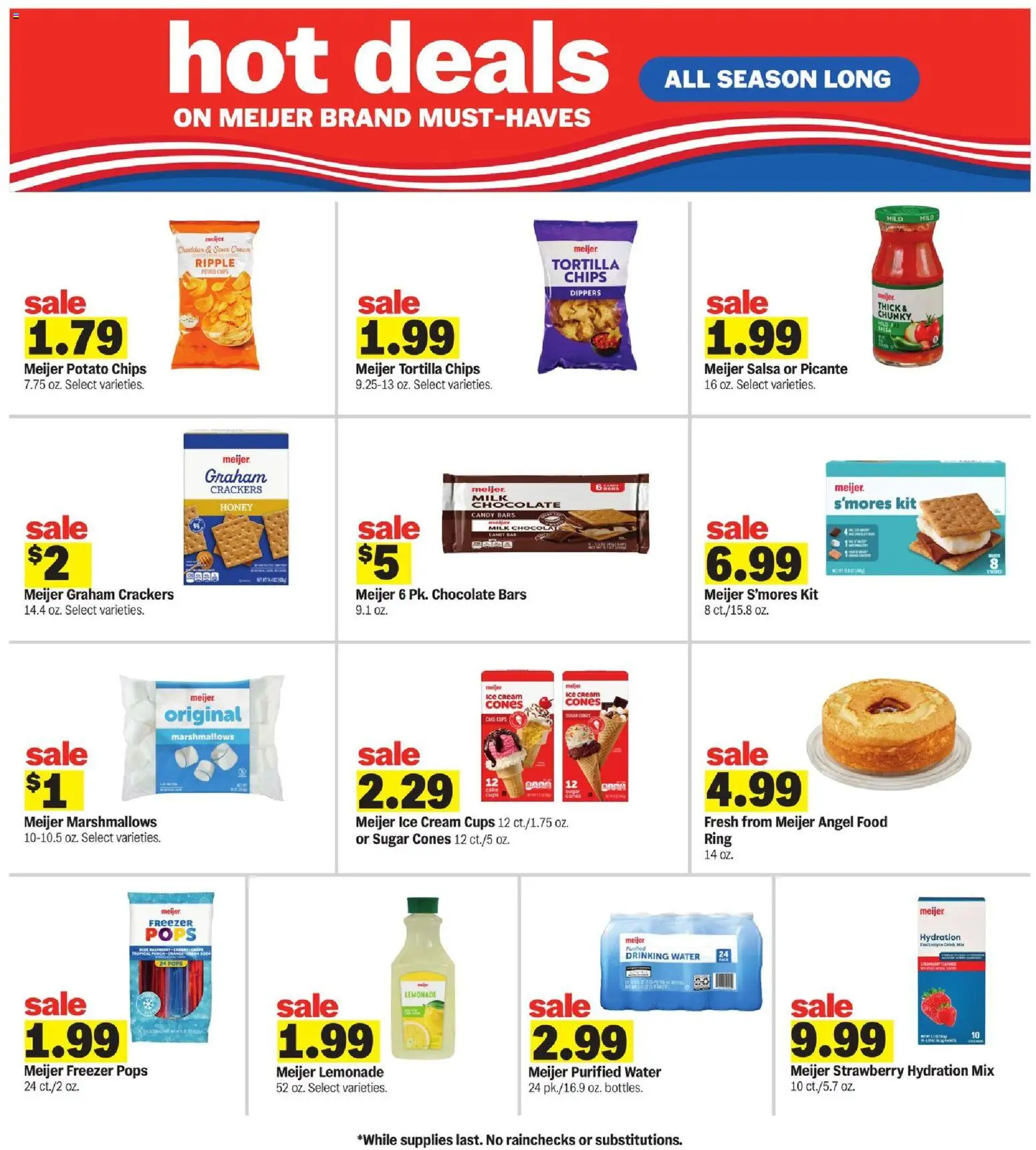 Meijer Weekly Ad - valid from 20.05.2026 | Page: 29 | Products: Ring, Chips, Cream, Sugar