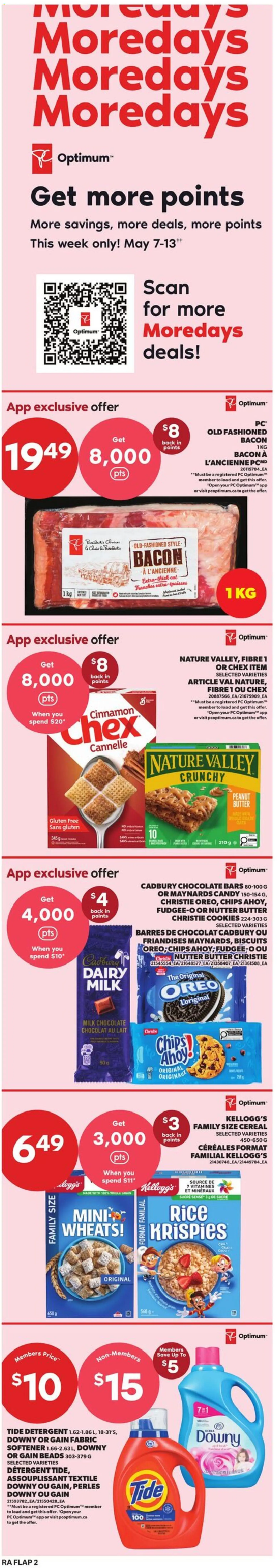 Atlantic Superstore flyer valid from 07.05.2026 | Page: 2 | Products: Chips, Cookies, PC, Butter
