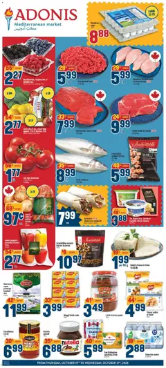 Preview of Adonis weekly flyer from shop Adonis valid from Oct 15, 2026