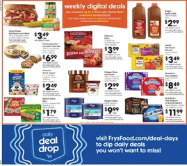 Preview of Fry's Food weekly ads valid from 09/30/2026 | Page: 2 | Products: Cider, Turkey breast, Chocolate, Ice