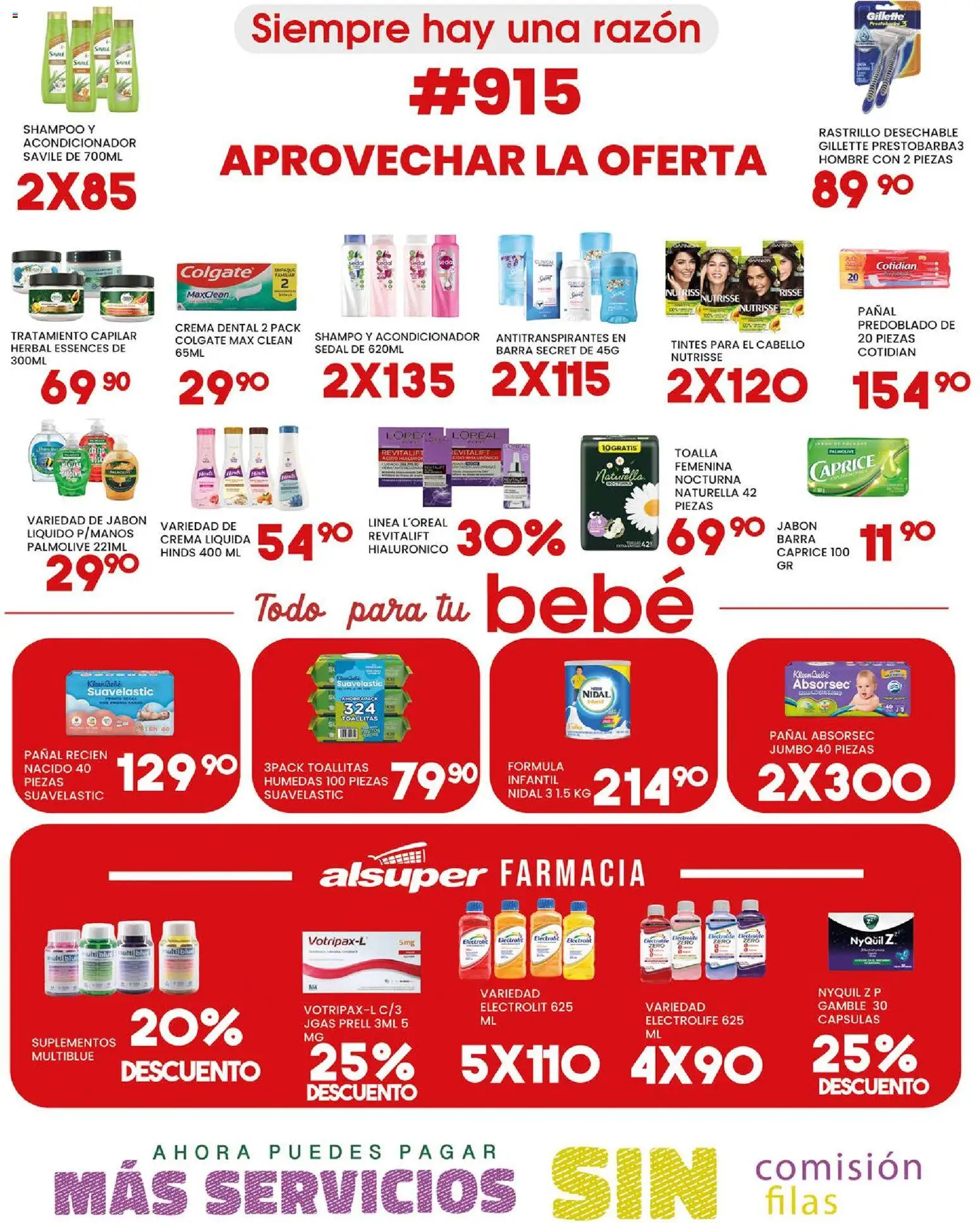 Nuevas ofertas de Alsuper válidas en toda la República Mexicana desde el 25/09/2026. ¡Encuentra las mejores ofertas en Alsuper folleto! | Página: 4