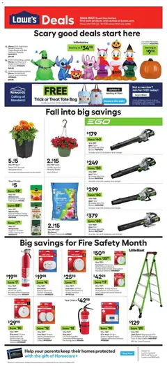 Preview of Lowe's weekly ads valid from 09/24/2026