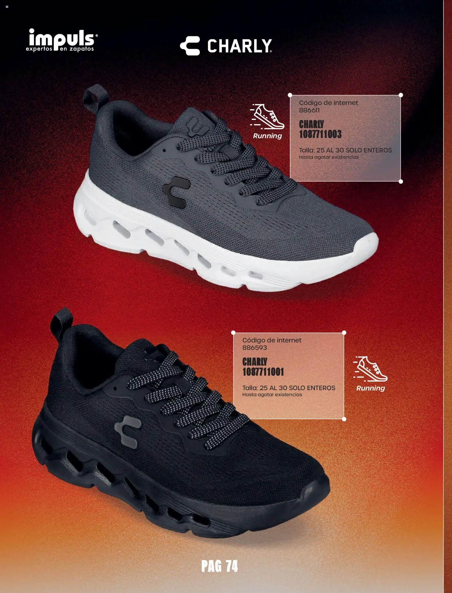Nuevas ofertas de Impuls válidas en toda la República Mexicana desde el 01/09/2026. ¡Encuentra las mejores ofertas en Impuls catálogo Urban Sport! | Página: 76 | Productos: Zapatos