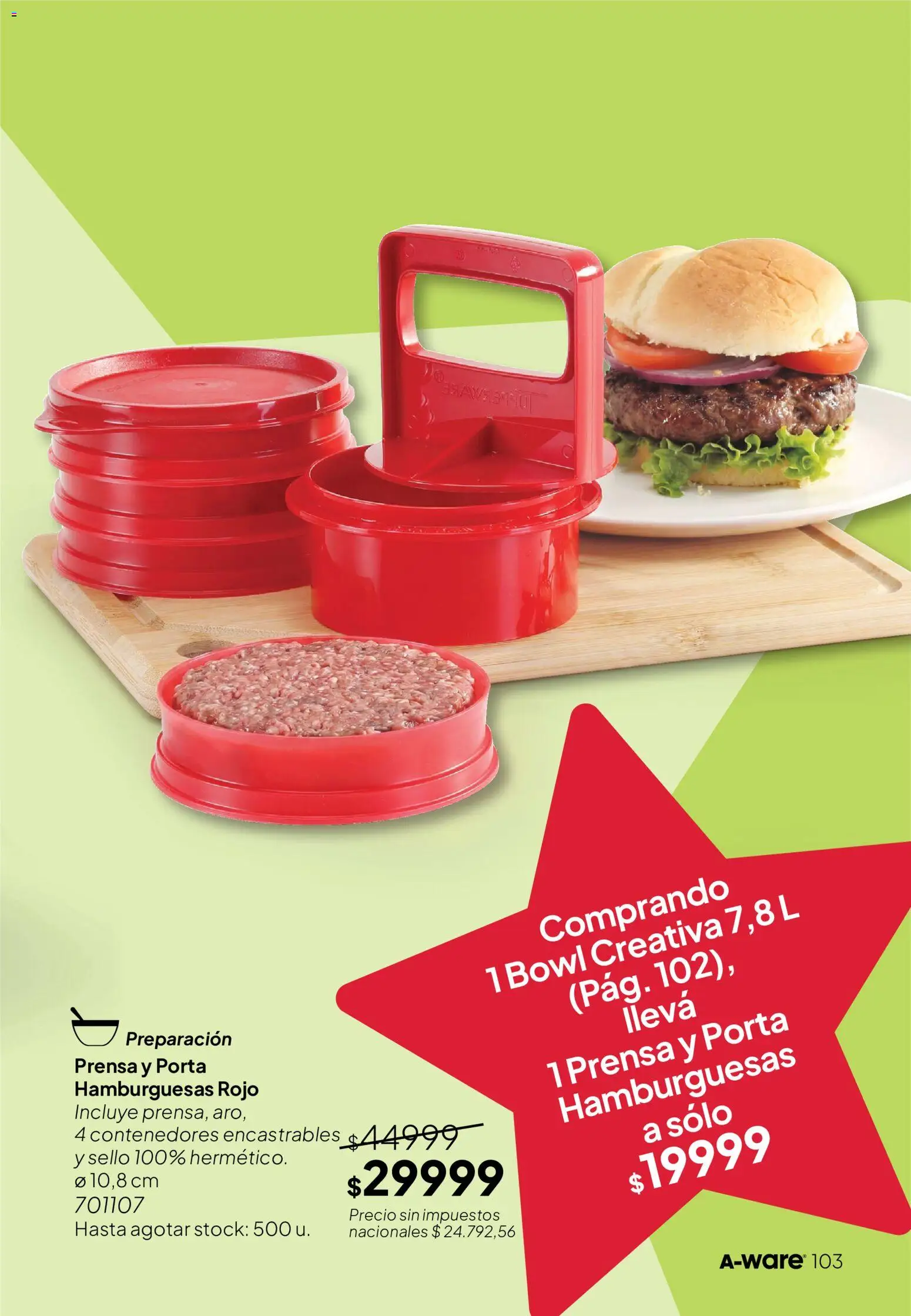 Tupperware Folleto │ válido desde el 01/09/2026 | Página: 104 | Productos: Bowl, Prensa