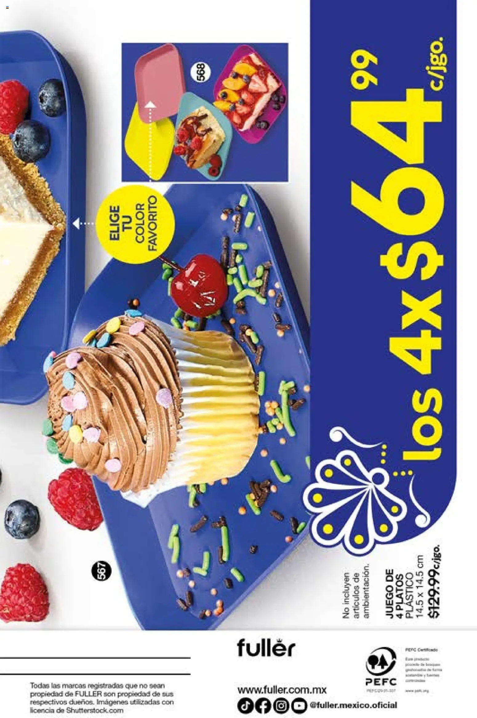 Nuevas ofertas de Fuller válidas en toda la República Mexicana desde el 01.04.2026. ¡Encuentra las mejores ofertas en Fuller campaña 26 2026! | Página: 209 | Productos: Juego