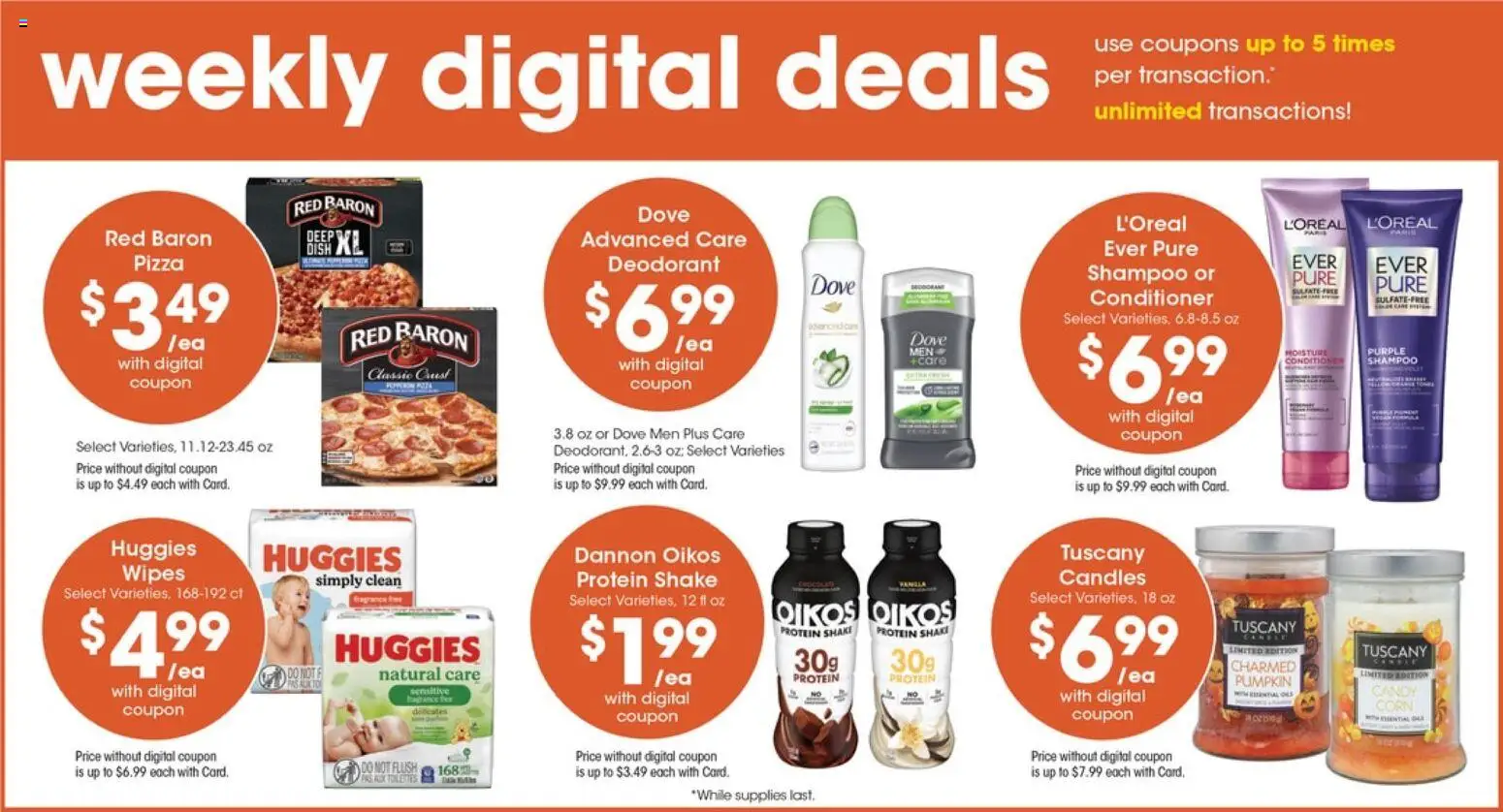 Pick ‘n Save Weekly Ad - valid from 09/16/2026 | Page: 3 | Products: Shampoo, Pizza, Protein, Pumpkin