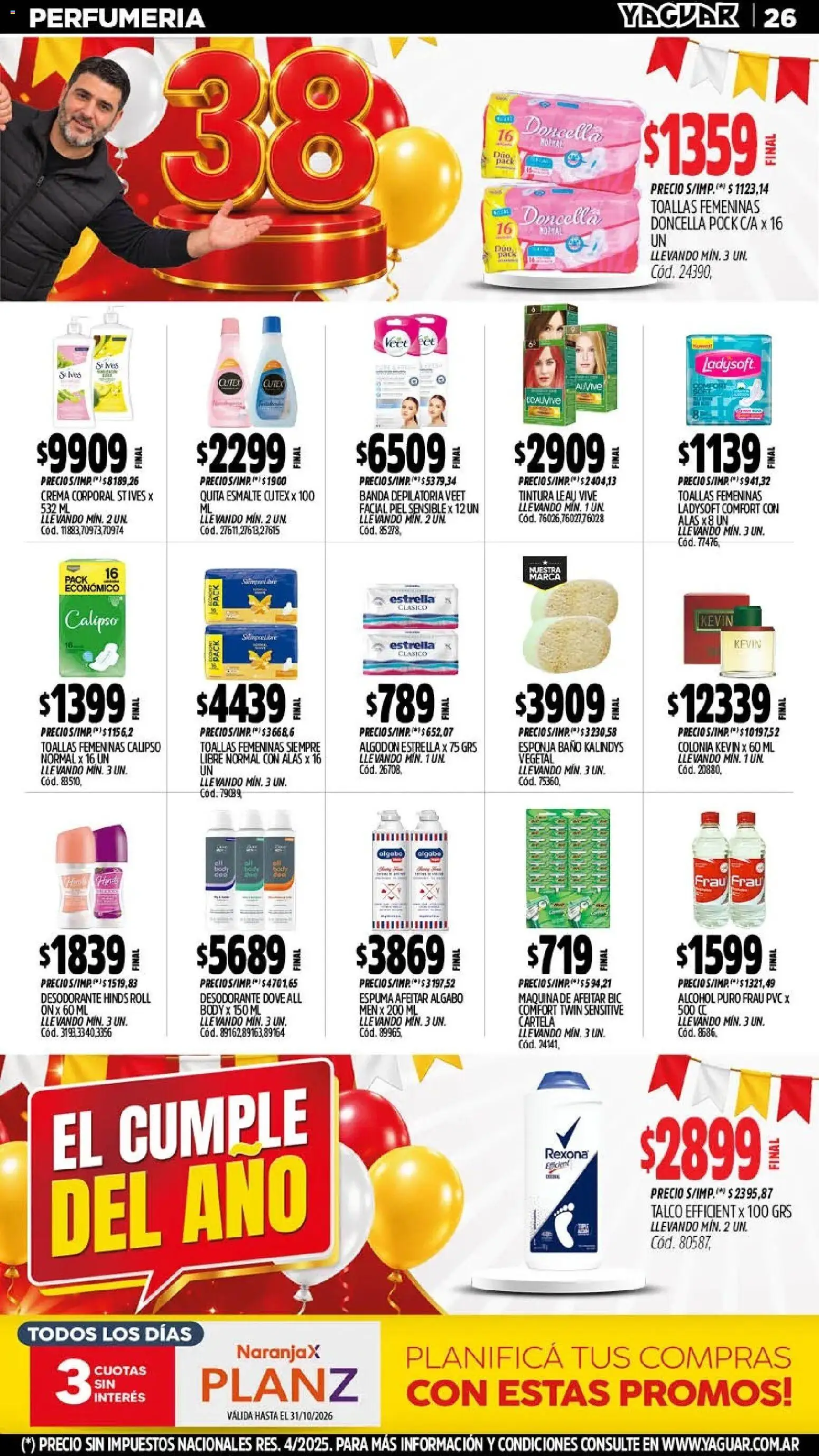 Yaguar - Oferta Semanal Misiones │ válido desde el 05/10/2026 | Página: 25