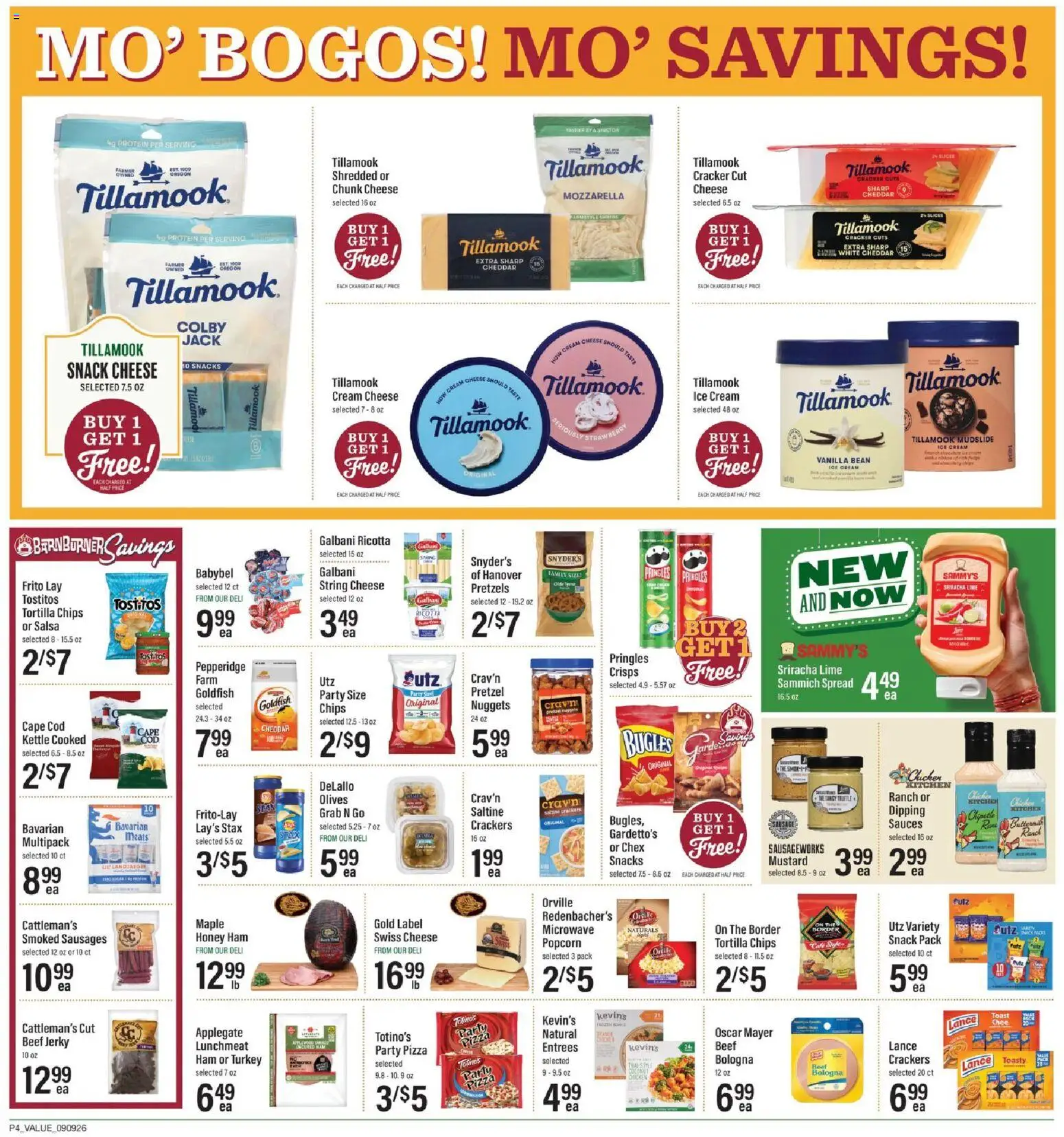 Lowes Foods Weekly Ad - NC - valid from 09/09/2026 | Page: 7 | Products: Spread, Chips, Ice cream, Ice