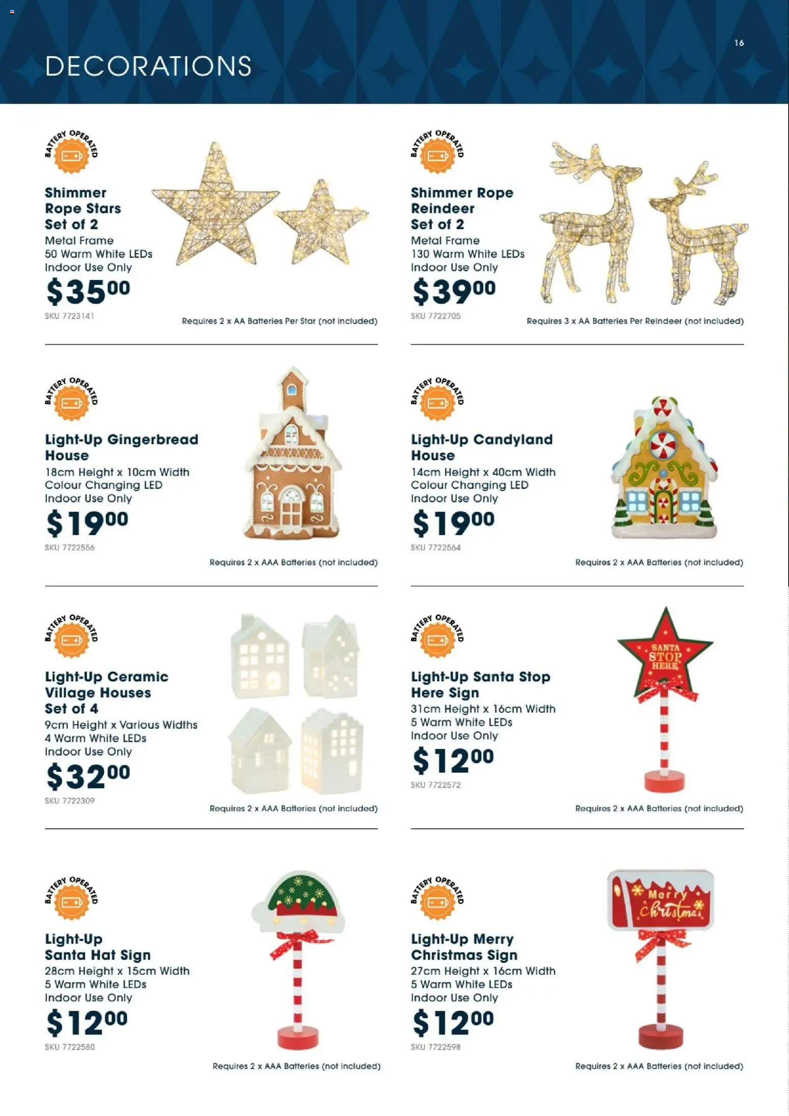 Mitre 10 catalogue - valid from 01/10/2026 | Page: 16 | Products: Battery, Gingerbread, Hat, Batteries