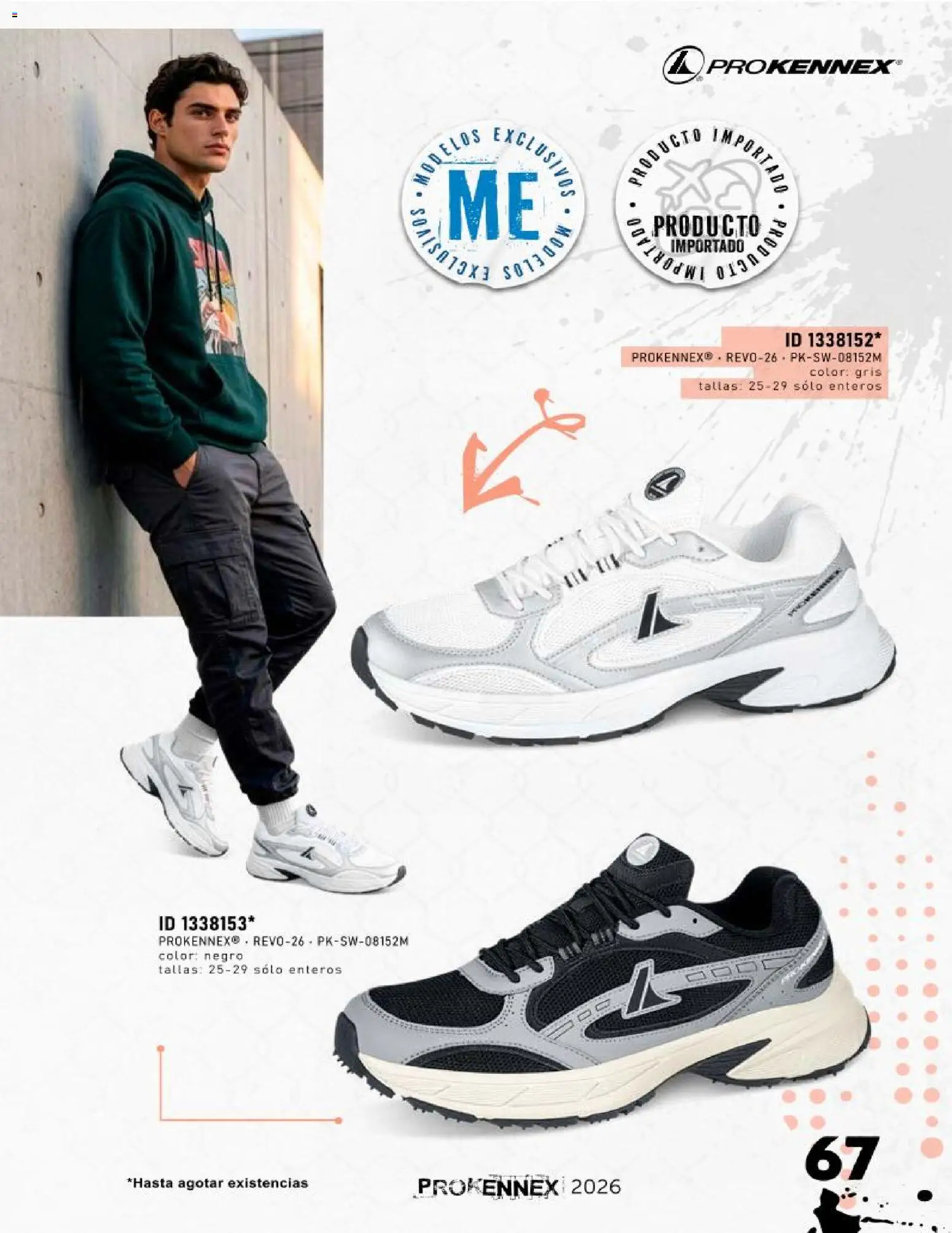 Nuevas ofertas de Price Shoes válidas en toda la República Mexicana desde el 15/09/2026. ¡Encuentra las mejores ofertas en Price Shoes catálogo Prokennex! | Página: 67