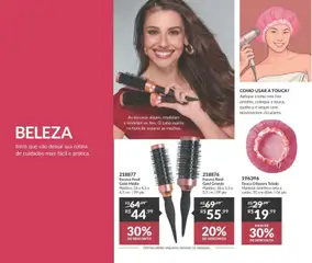 Avon - Campanha 13: Casa & Estilo - Pré-Visualização do folheto da loja Avon, válido de 10/08/2026 | Página: 60 | Produtos: Escova, Tela, Creme, Cabo
