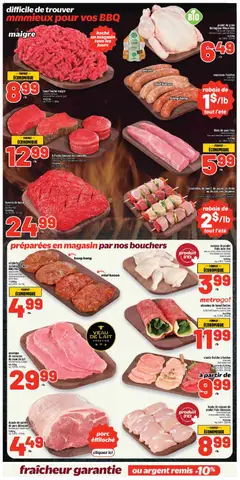 Preview of Metro weekly flyer / circulaire from shop Metro valid from 18.06.2026 | Page: 8 | Products: Beef, Turkey, Chicken, Pork