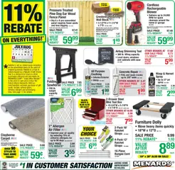 Preview of Menards weekly ads valid from 07/30/2026