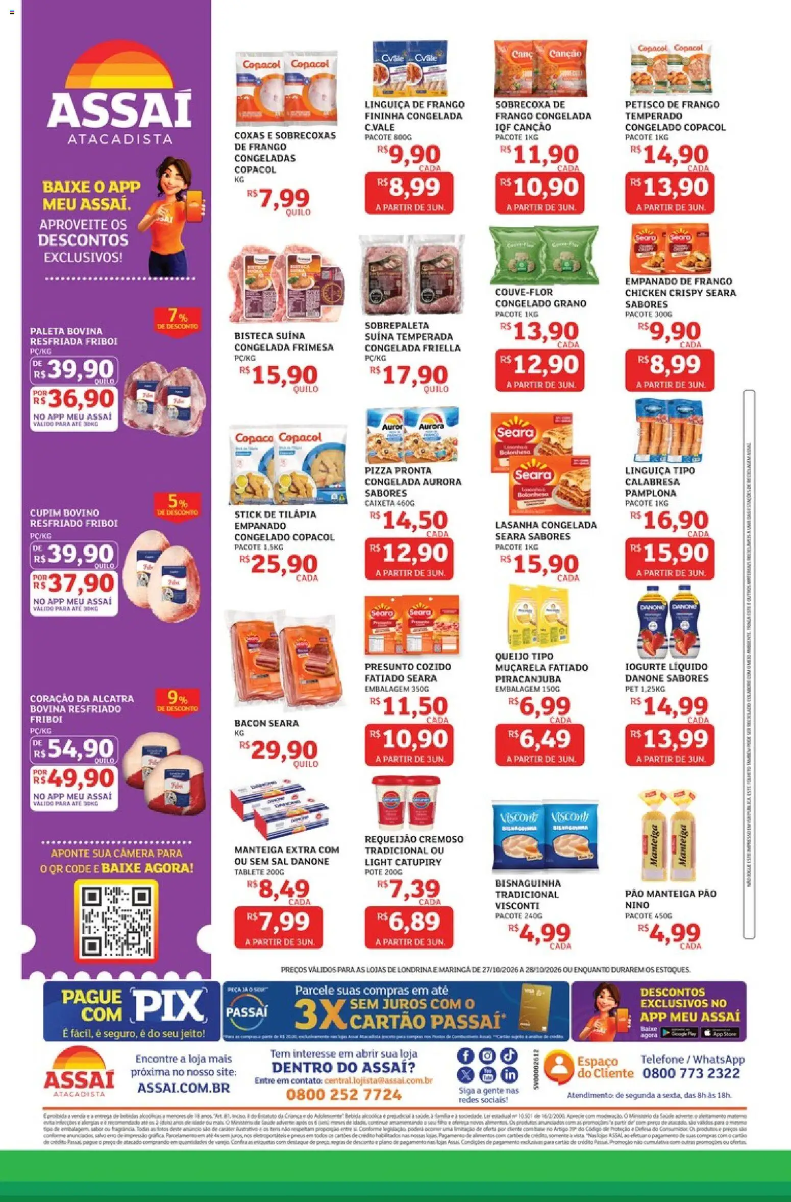 Assaí Atacadista Folheto - válido de 27/10/2026 | Página: 2