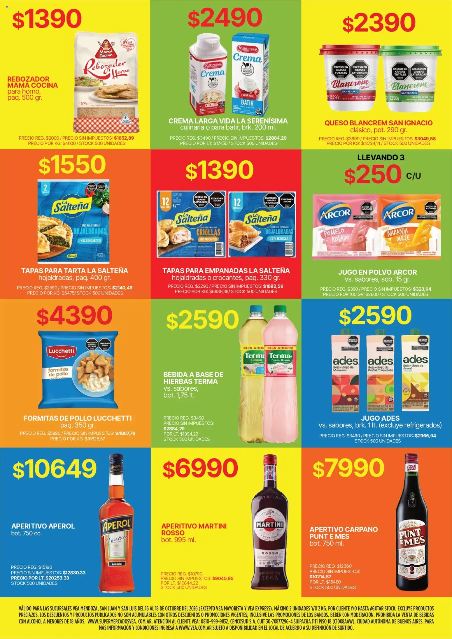 Vea - Fin de semana Cuyo │ válido desde el 16/10/2026 | Página: 9