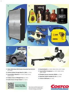 Preview of Costco - Connection - valid from 01/07/2026 | Page: 3 | Products: Cabinet, Sunglasses, Shed, Portable