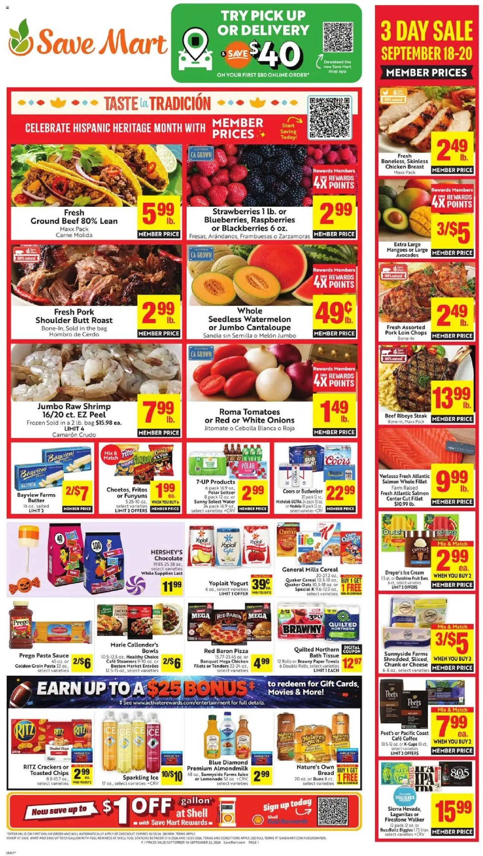 Save Mart Weekly Ad - valid from 09/16/2026 | Page: 1