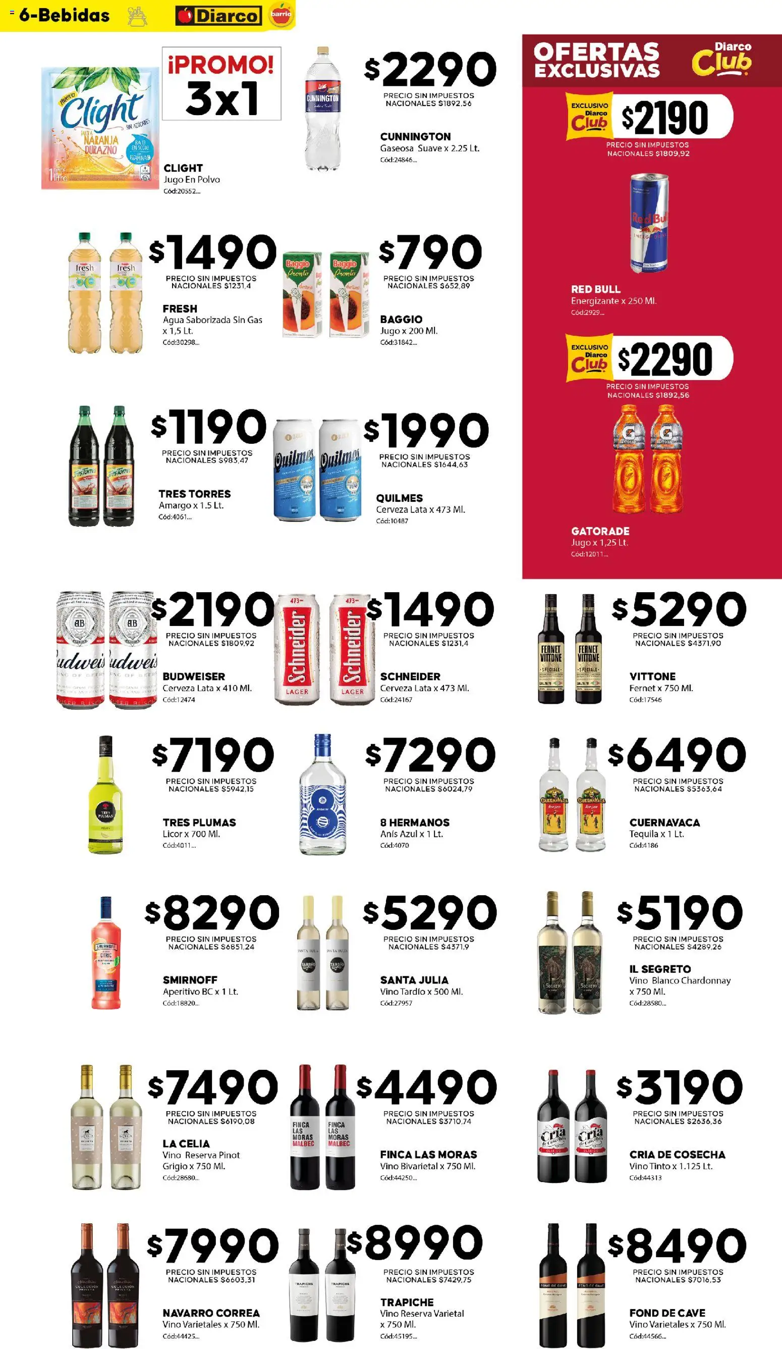 Diarco - Ofertas Diarco Barrio │ válido desde el 03/08/2026 | Página: 6