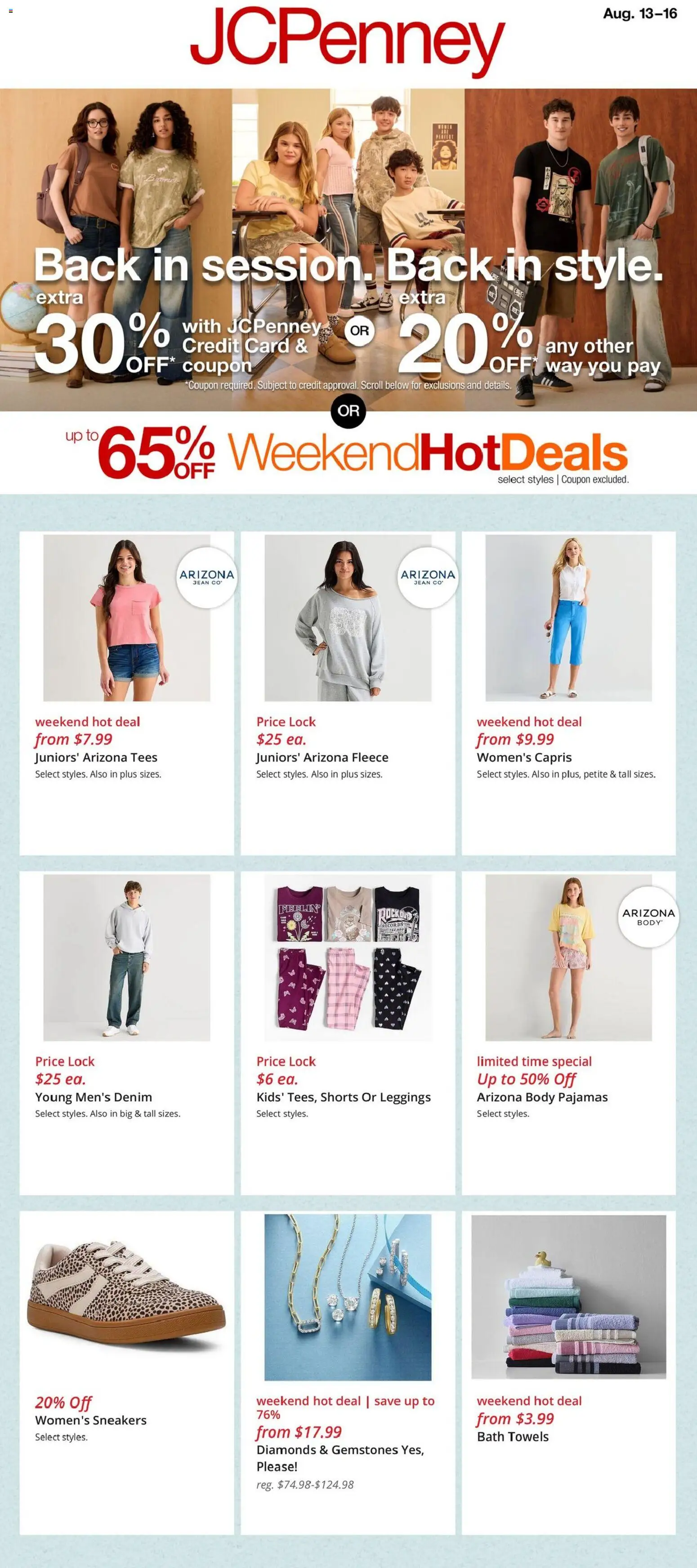 JCPenney Weekly Ad - valid from 08/13/2026 | Page: 1