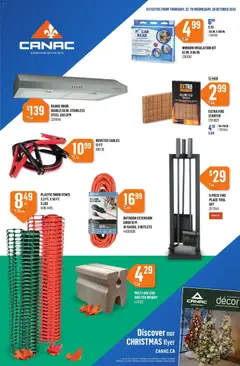 Preview of Canac weekly flyer from shop Canac valid from Oct 22, 2026