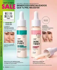 Catálogo CyZone Campaña 11 válido desde el 12.06.2026 | Página: 70 | Productos: Protector solar, Corrector, Serum