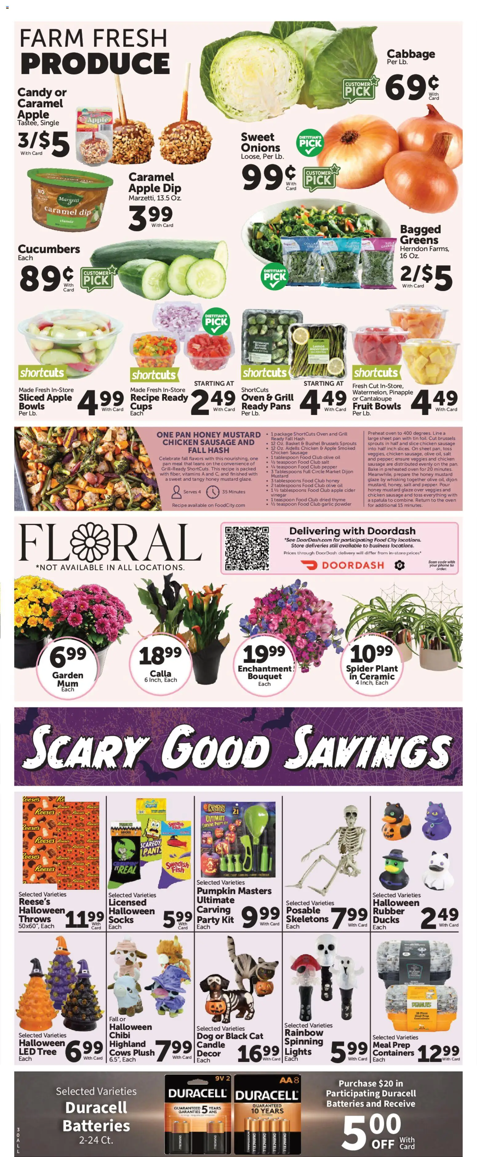 Food City Weekly Ad - valid from 09/30/2026 | Page: 5 | Products: Basket, Olive oil, Fruit, Grill