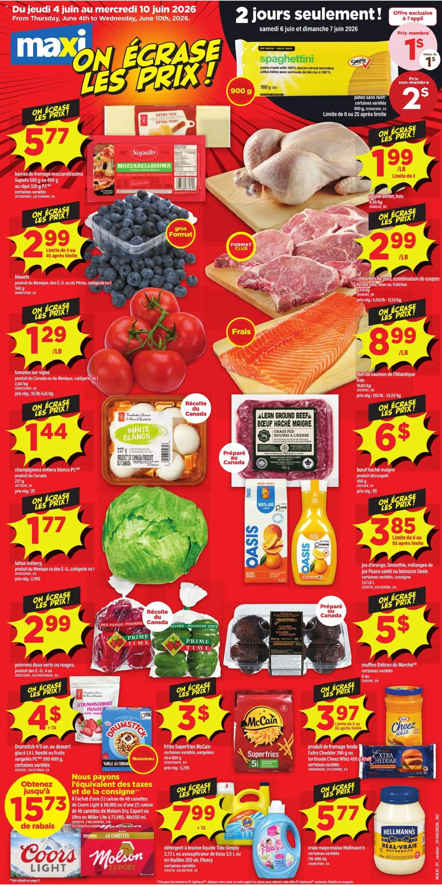 Maxi flyer valid from 04.06.2026 | Page: 1