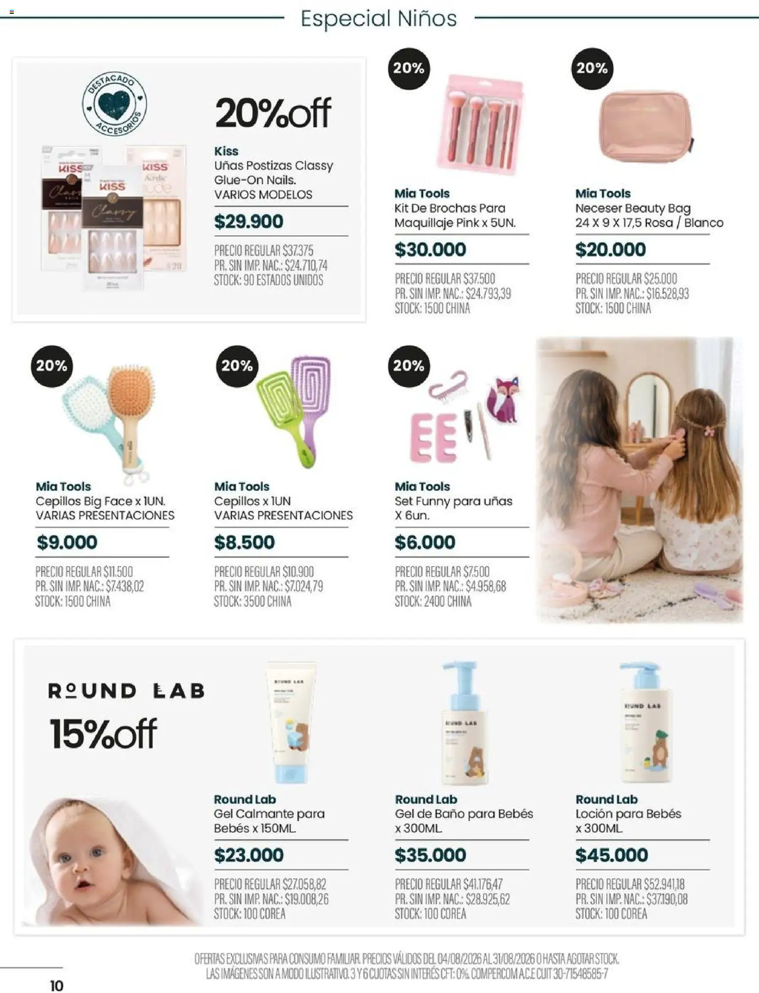 Pigmento catálogo │ válido desde el 04/08/2026 | Página: 10 | Productos: Maquillaje, Uñas postizas, Neceser, Loción