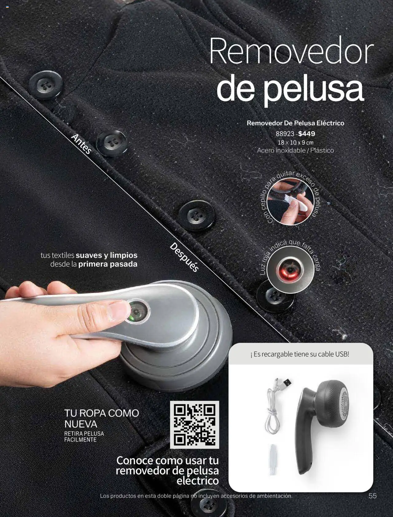 Nuevas ofertas de Vianney válidas en toda la República Mexicana desde el 05/09/2025. ¡Encuentra las mejores ofertas en Vianney - Catálogo - Biasi! | Página: 57 | Productos: Usb, Cable USB, Removedor de pelusa, Ropa