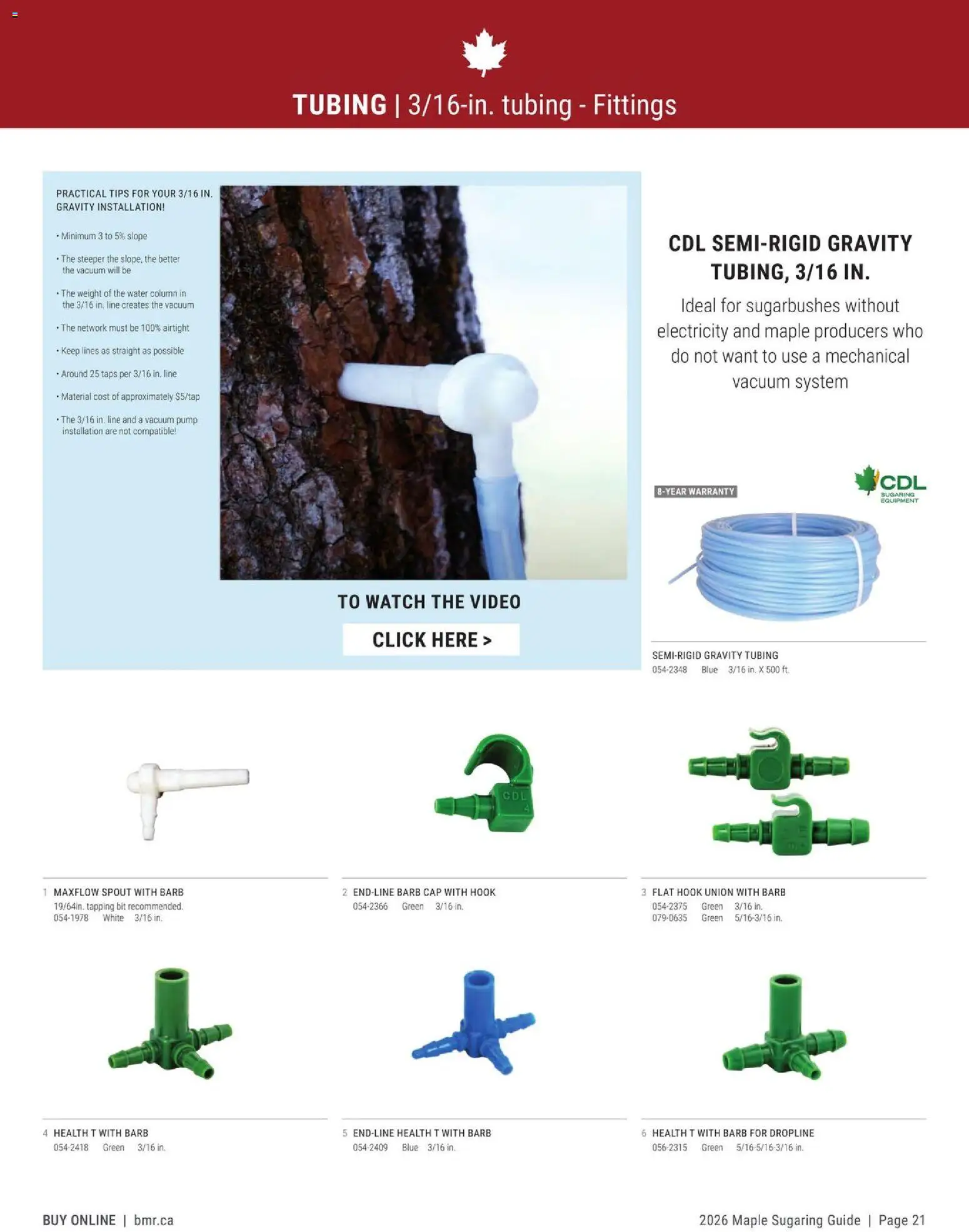 BMR flyer valid from 01.01.2026 | Page: 21 | Products: Cap, Watch, Video