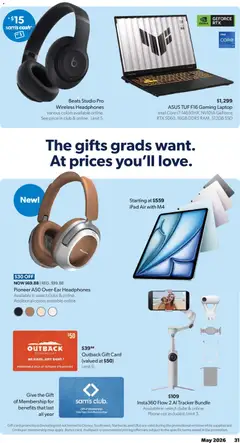 Preview of Sam's Club weekly ads valid from 29.04.2026 | Page: 31