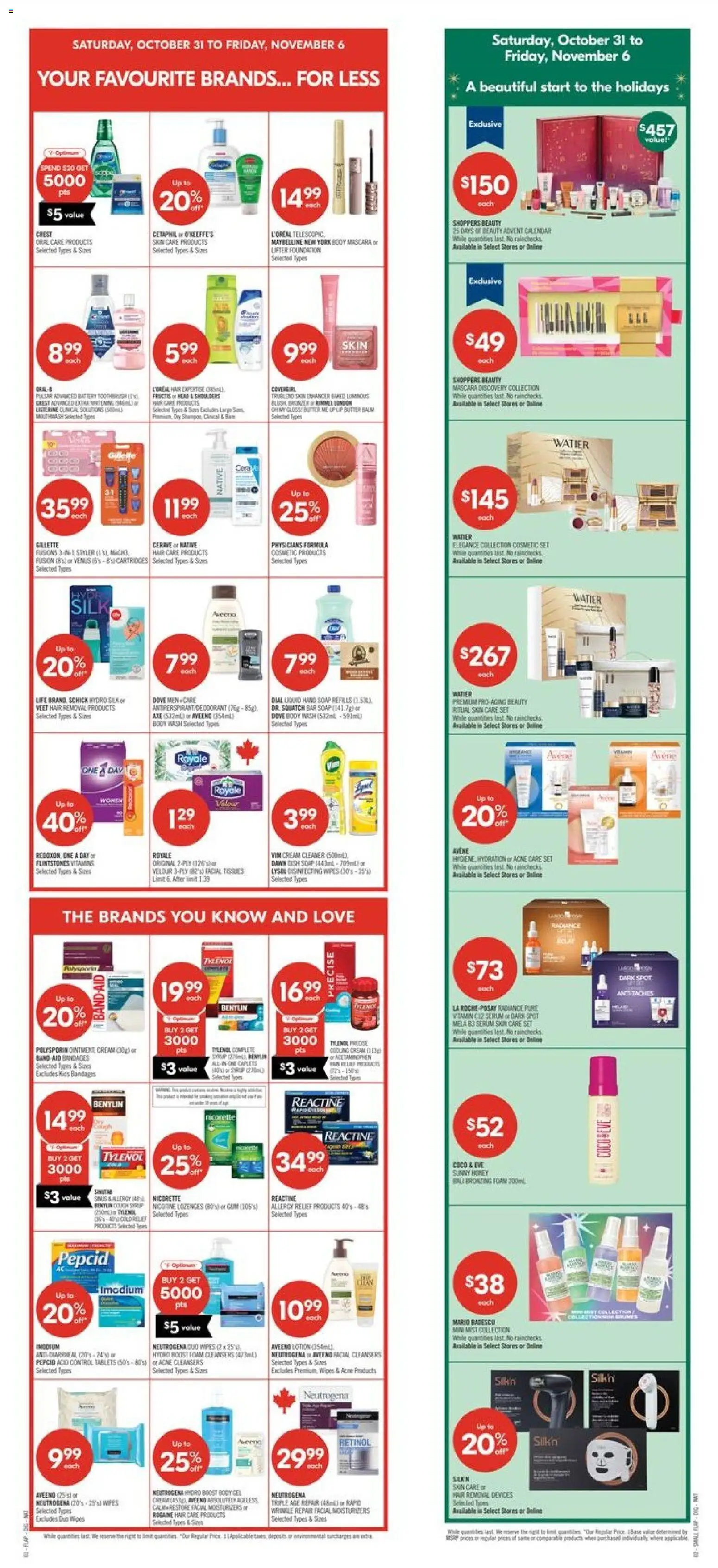 Shoppers flyer valid from Oct 31, 2026 | Page: 3