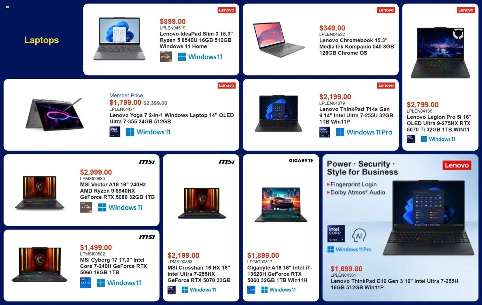 Canada Computers flyer valid from Sep 4, 2026 | Page: 2 | Products: Audio, Laptop