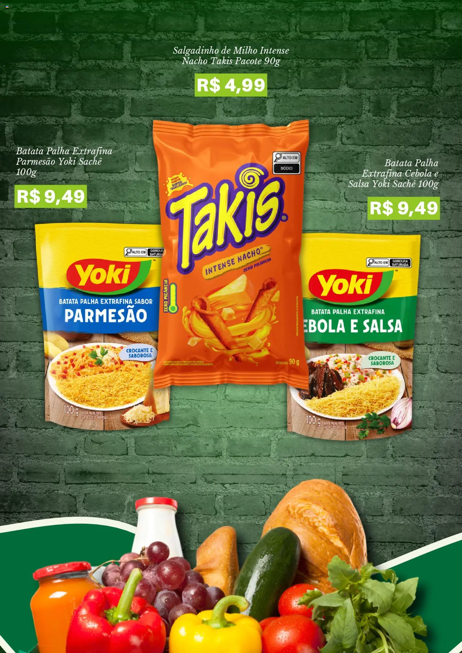 Pão de Açúcar Folheto - válido de 08.06.2026 | Página: 3 | Produtos: Cebola, Parmesão, Batata palha, Batata