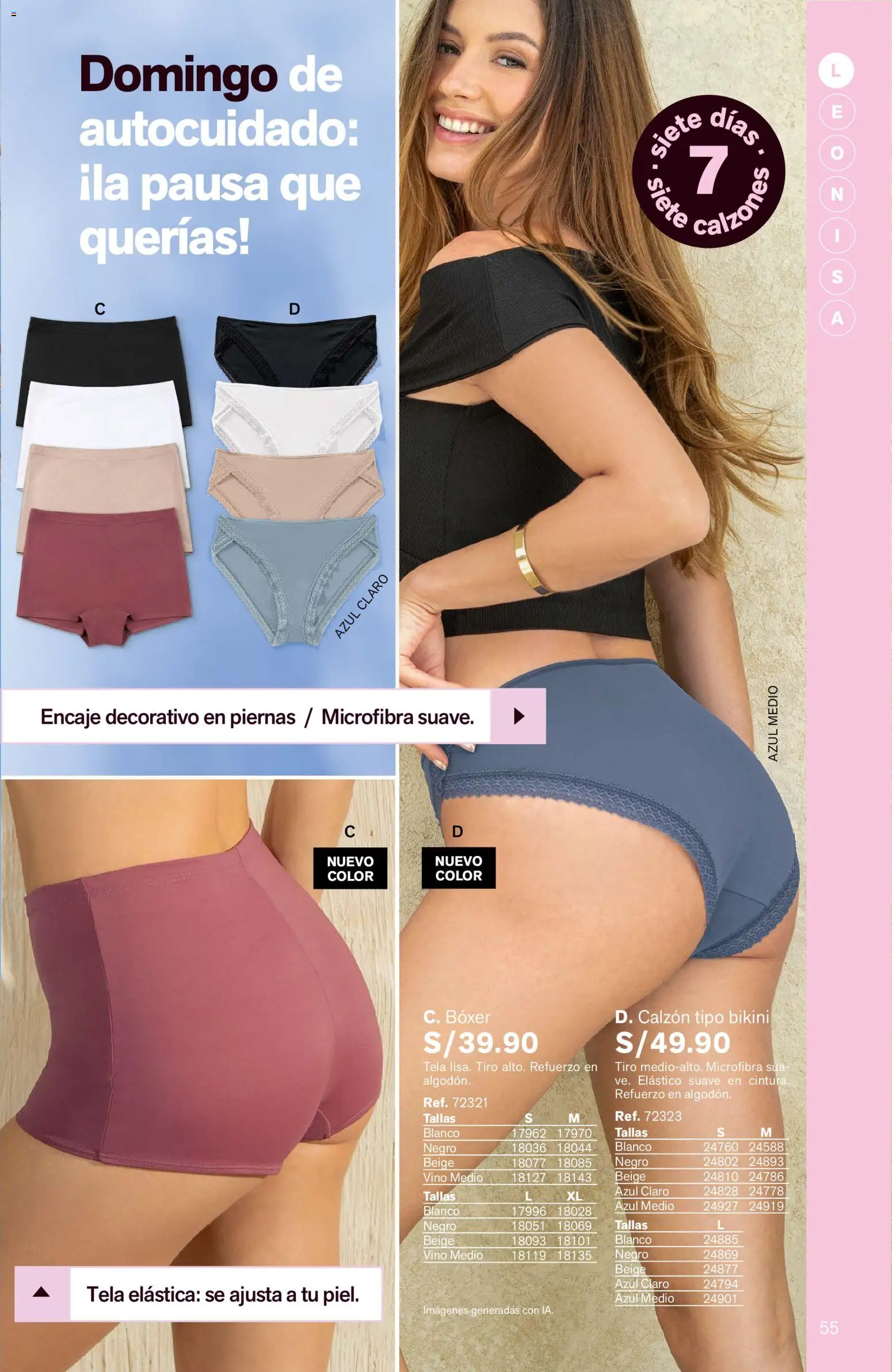Catálogo Leonisa válido desde 04/08/2026 | Página: 55 | Productos: Vino