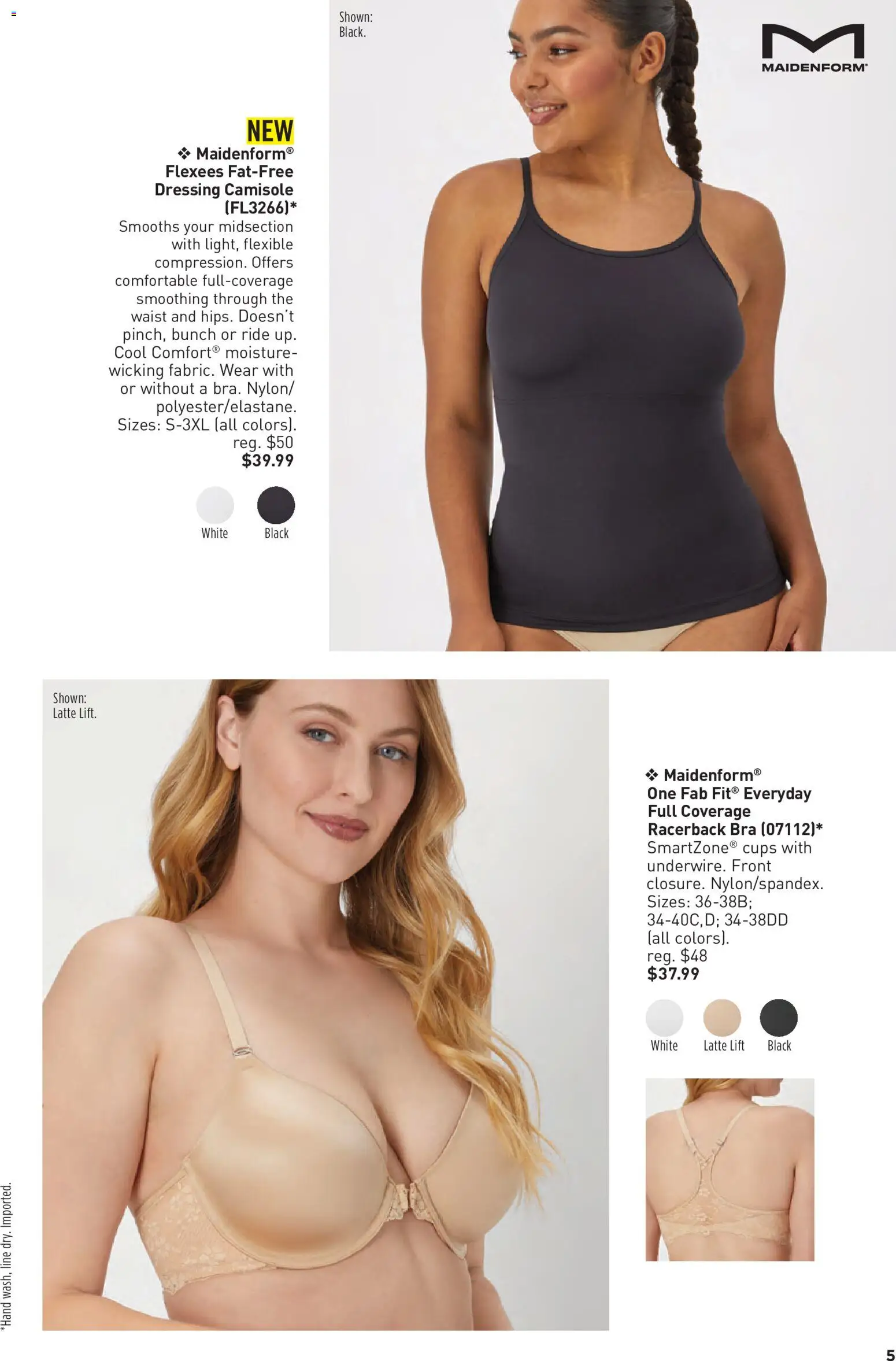Avon Hanes Flyer - valid from 07/01/2026 | Page: 5 | Products: Bra, Dressing