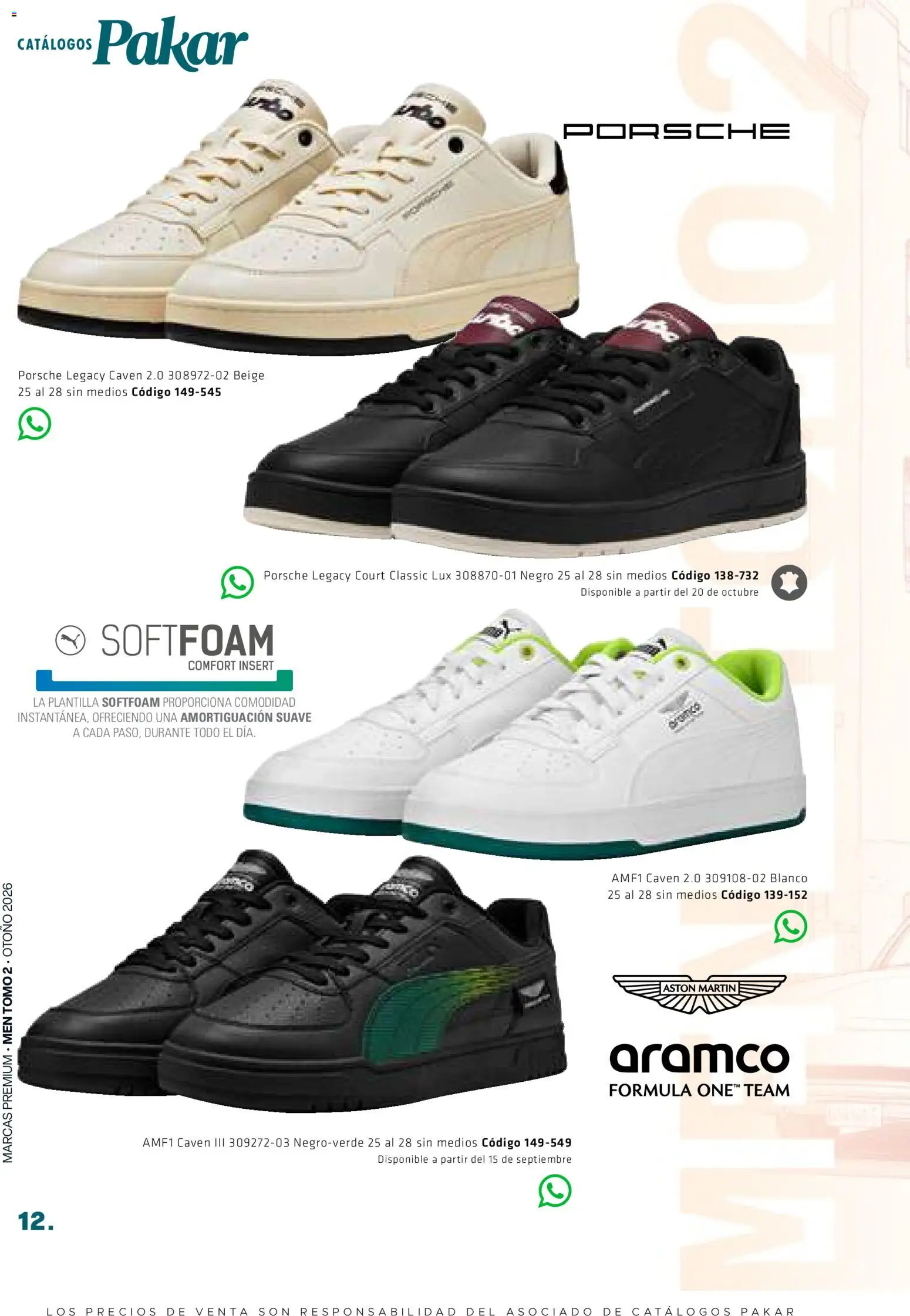 Nuevas ofertas de SC Pakar válidas en toda la República Mexicana desde el 28/08/2026. ¡Encuentra las mejores ofertas en SC Pakar catálogo Premium Men Tomo 2! | Página: 12