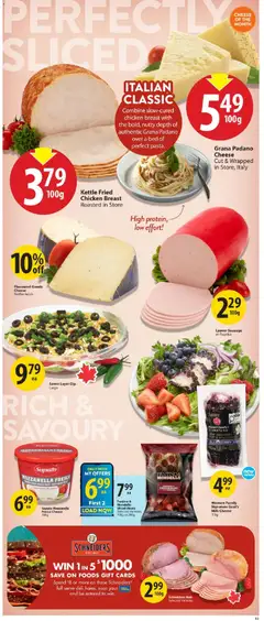 Preview of Save on foods weekly flyer / circulaire from shop Save on foods valid from Jul 30, 2026 | Page: 13