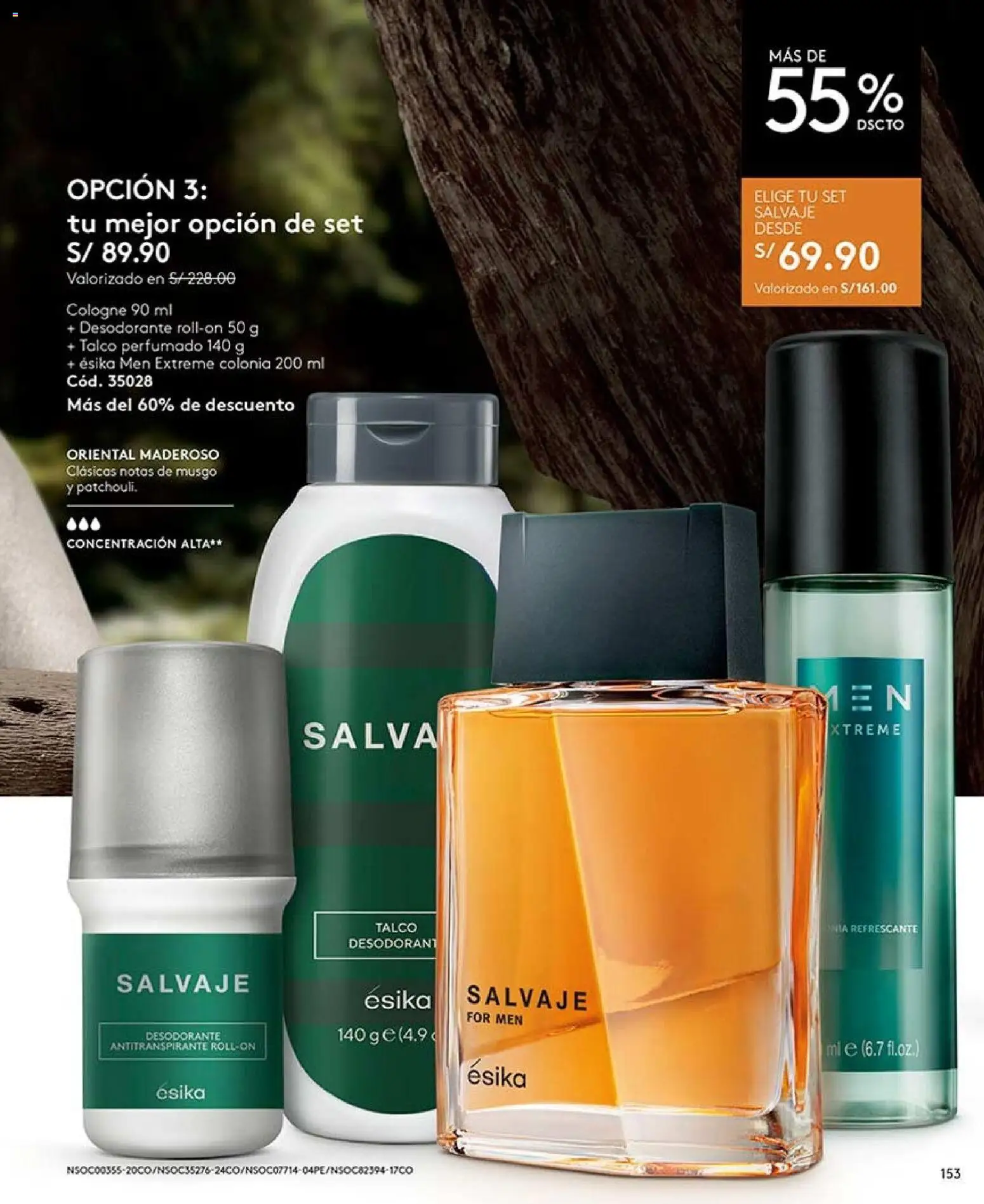 Catálogo Ésika válido desde 11/07/2026 | Página: 165 | Productos: Desodorante, Antitranspirante