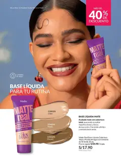 Vista previa de folleto Avon catálogo - Campaña 8 de la Avon válido desde 06.05.2026 | Página: 64 | Productos: Té, Maquillaje