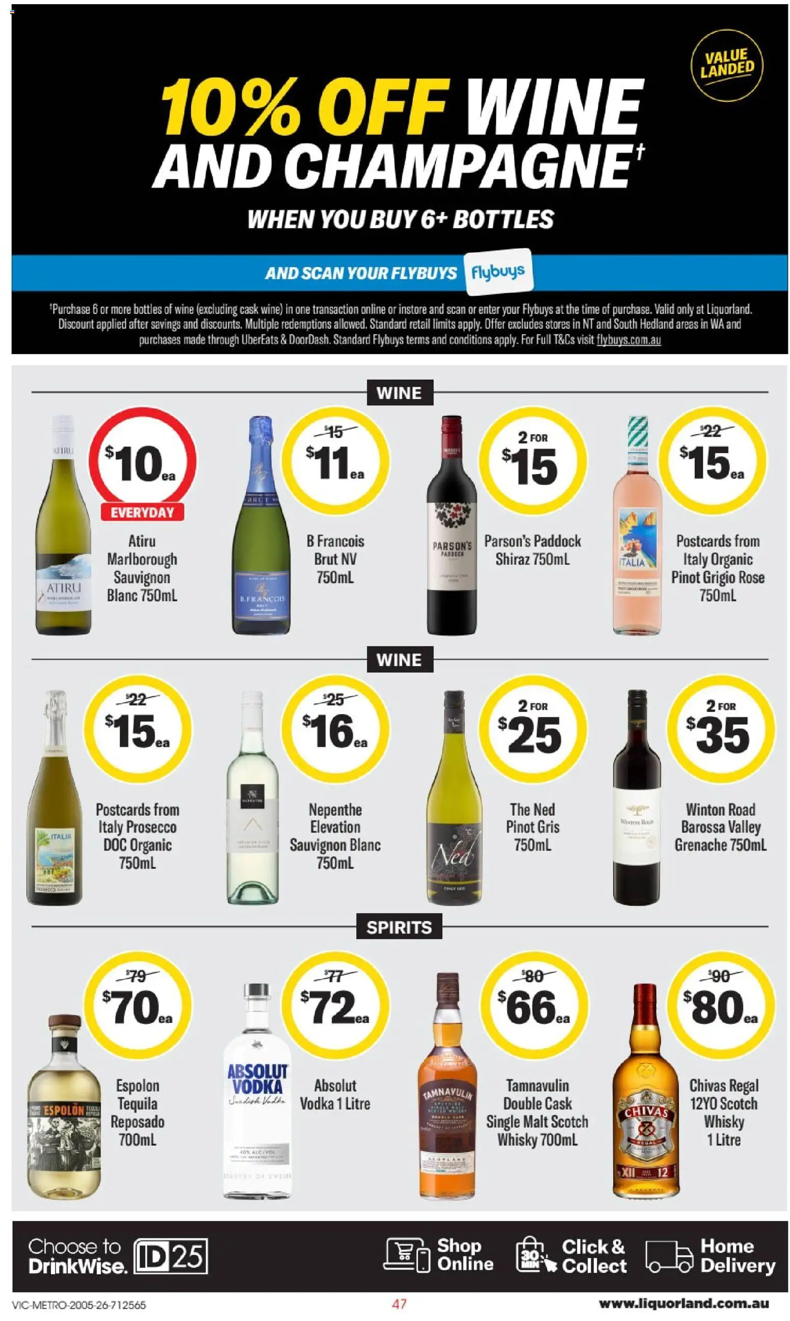 Liquorland catalogue - valid from 20.05.2026 | Page: 2 | Products: Wine, Vodka, Scotch