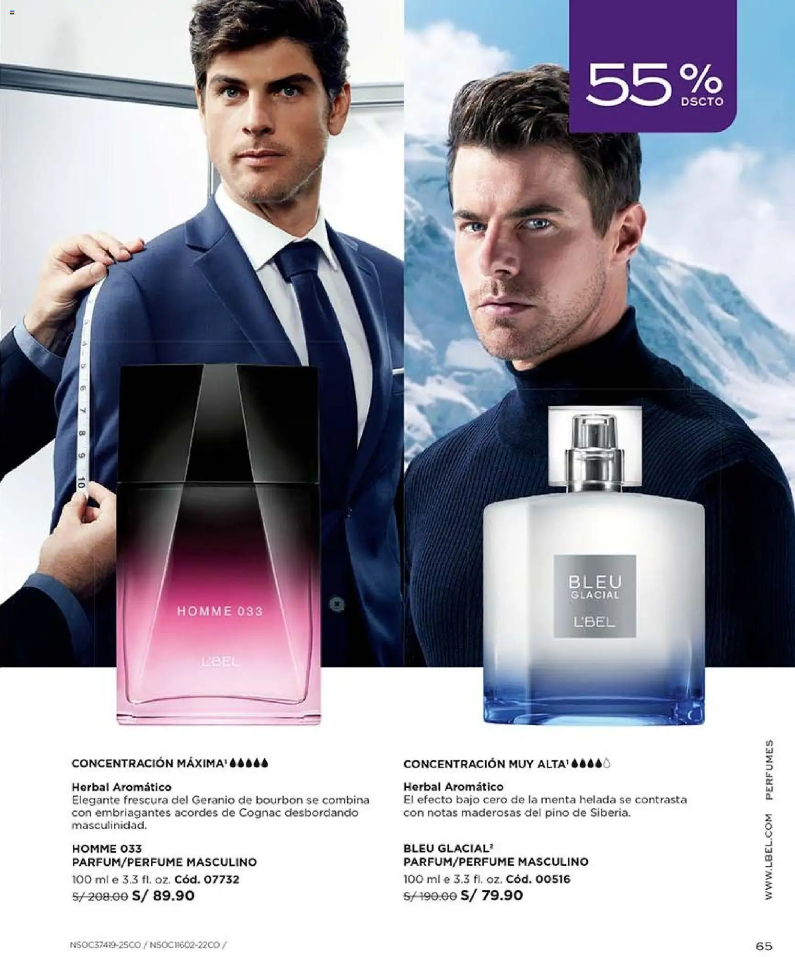 Catálogo L'Bel válido desde 03/10/2026 | Página: 65 | Productos: Perfumes, Bajo