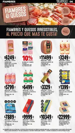 Vista previa Yaguar - Oferta Semanal Misiones válido desde el 25.05.2026 | Página: 6 | Productos: Queso, Salami, Jamón, Té