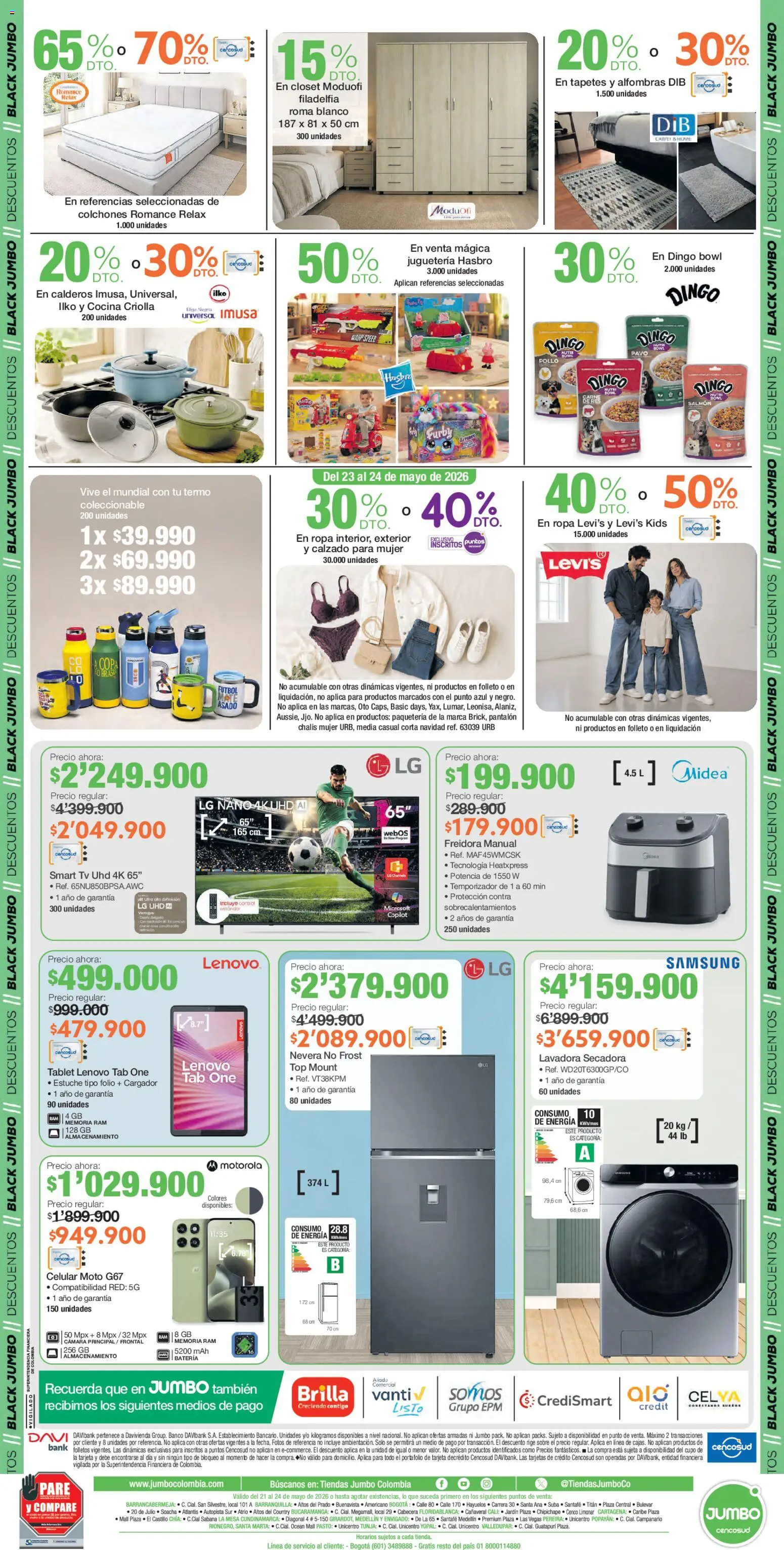 Jumbo revista - valida desde el 21.05.2026 | Página: 8 | Productos: Estuche, Cocina, Mesa, Ropa