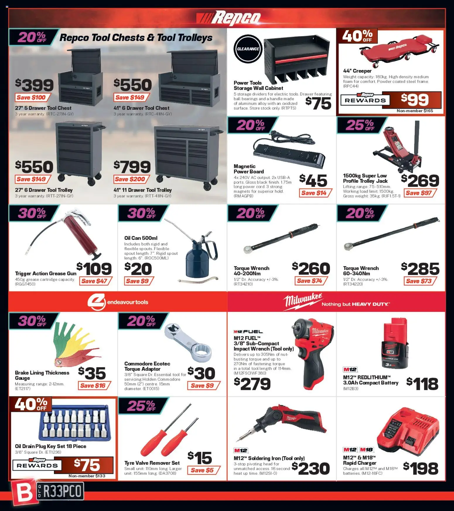 Repco catalogue - valid from 09/09/2026 | Page: 10 | Products: Charger, Powder, Adaptor, Foam
